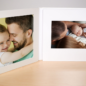 The incomparable feeling you get opening a Deluxe Keepsake Video Book is hard to describe. Life's most precious moments deserve luxurious photo book with video screen inside!